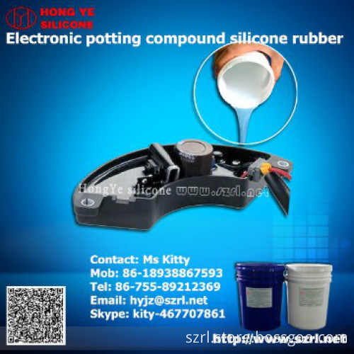 Electronic potting silicone rubber for LED bulb,liquid material